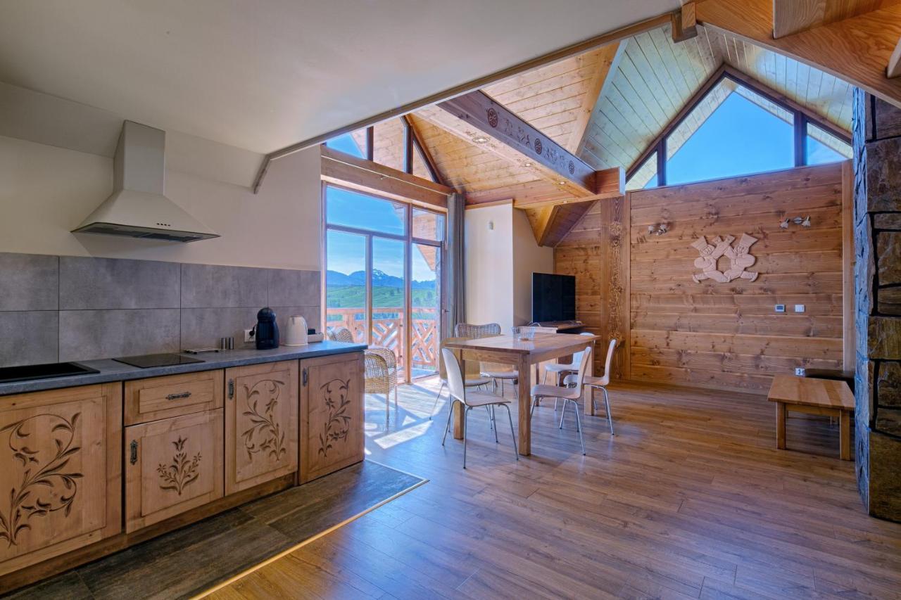 Vila Tatrzanskie Echo Domki Regionalne Z Dwoma Lazienkami, Placem Zabaw I Przepieknym Widokiem Na Tatry Zakopane Exteriér fotografie